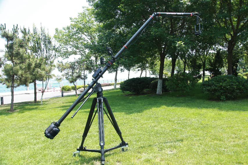 Carbon-fiber camera crane